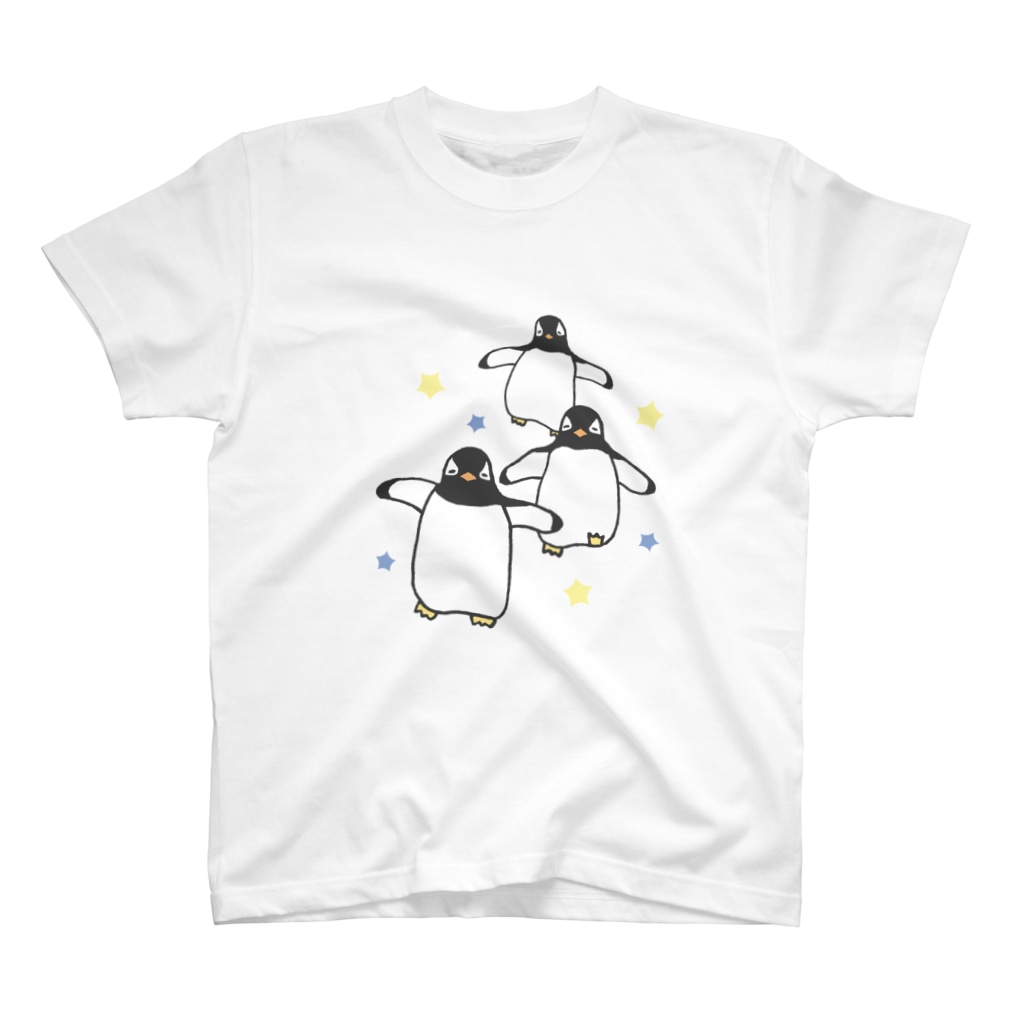 ゆずぽんずのジェンツーペンギンの襲来 Regular Fit T-Shirt