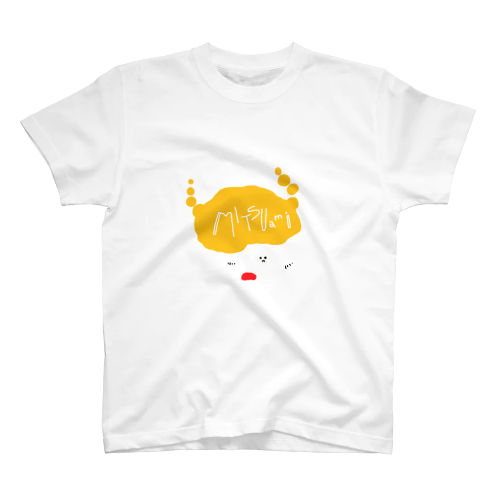 ▷            chiroruのみつ、あみ子。 スタンダードTシャツ