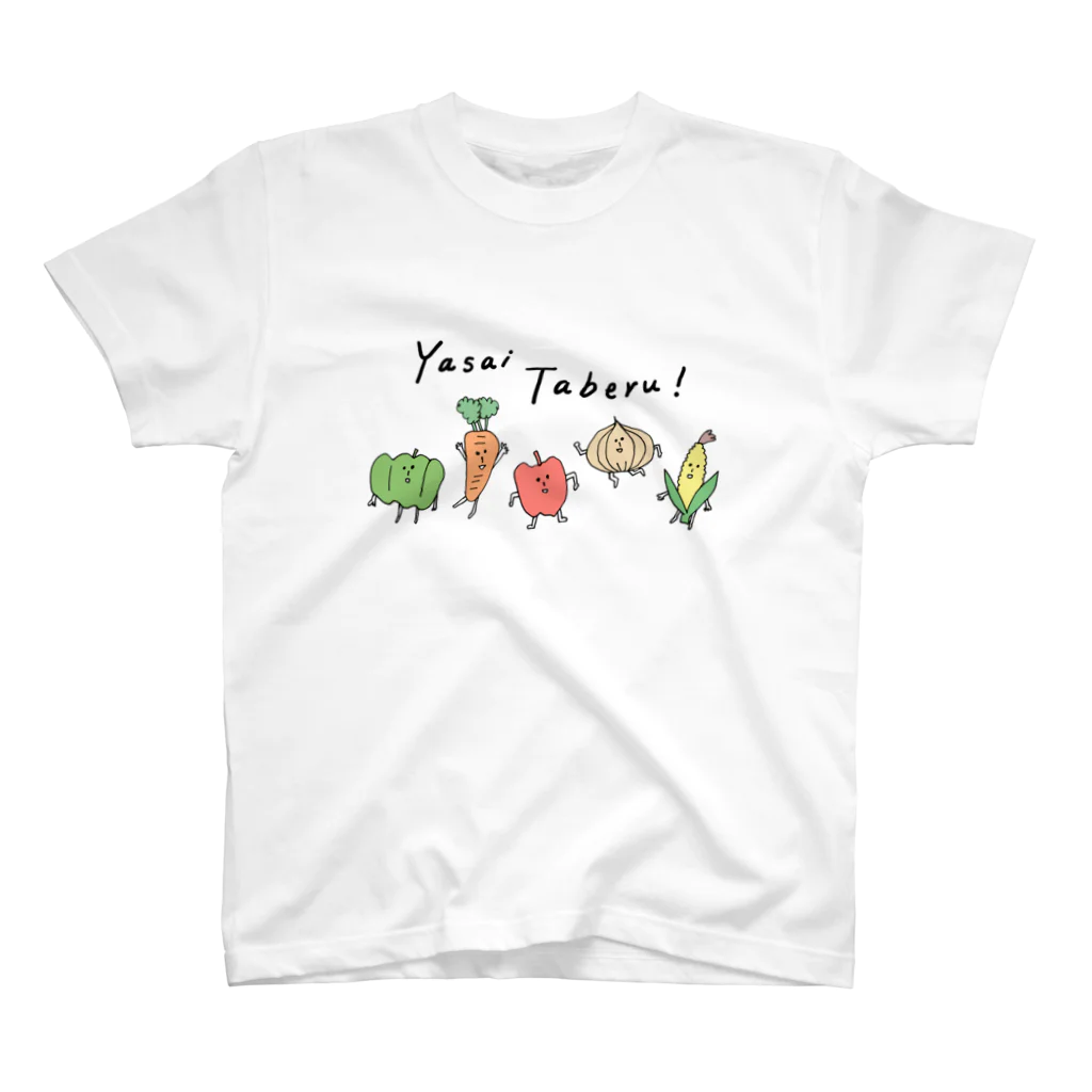 さんじょうマンが多し！の野菜たべる Regular Fit T-Shirt