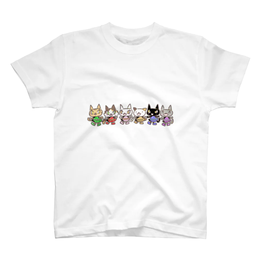 絵本作家くらのすけのみんなでダンス！ Regular Fit T-Shirt