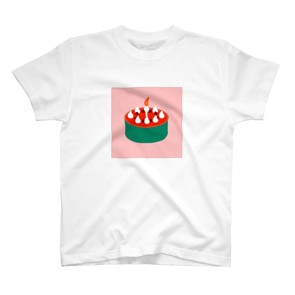 ▼fruits shopのケーキ スタンダードTシャツ