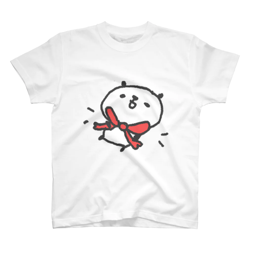 にしおかあきのごほうびパンダ スタンダードTシャツ