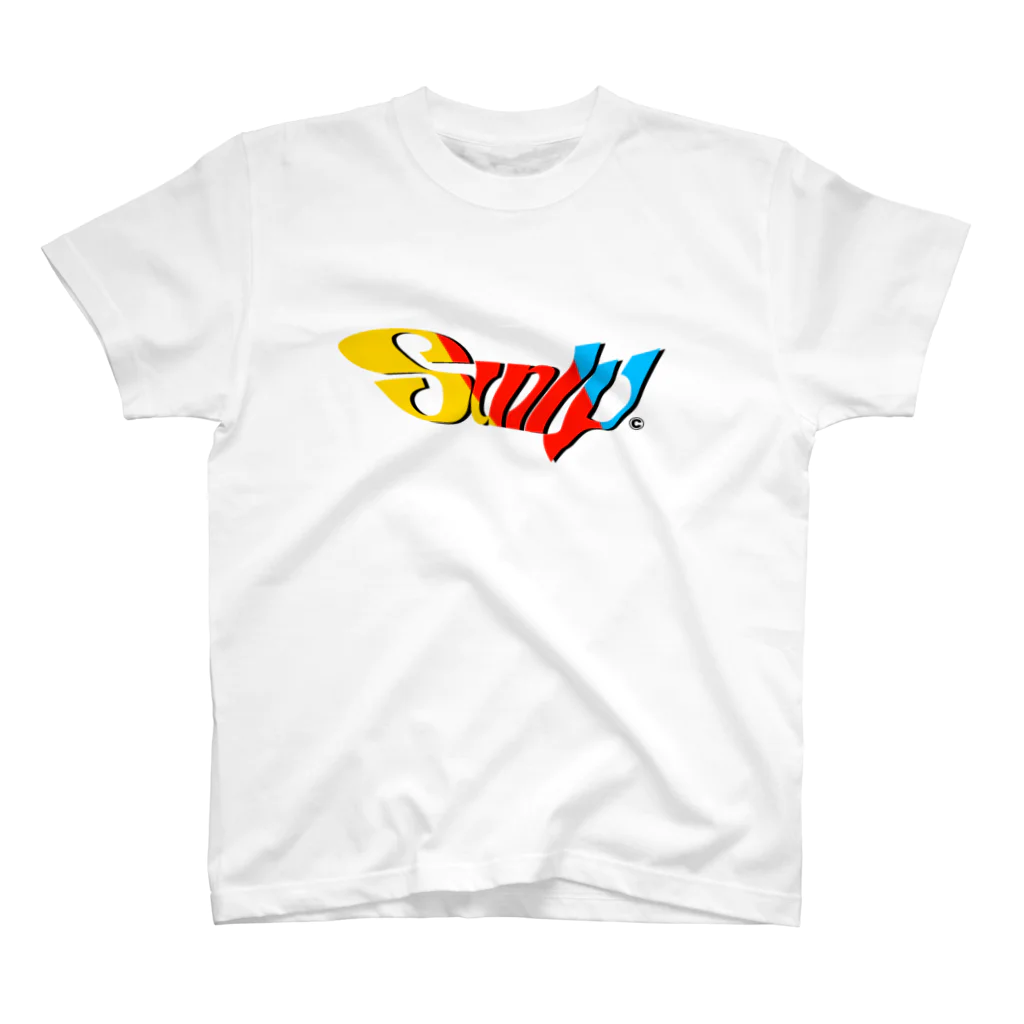 E11saleのSunly-logo Regular Fit T-Shirt