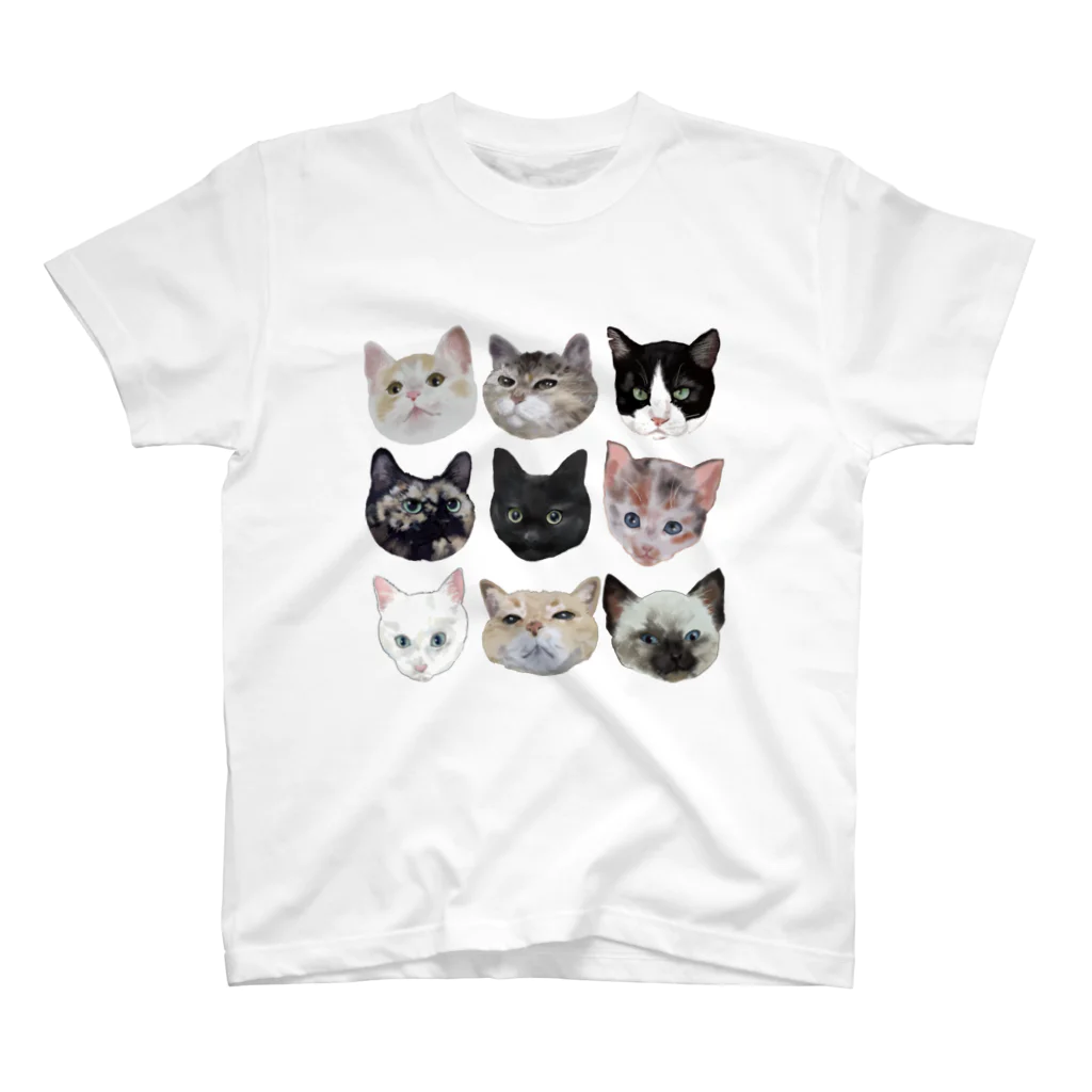 猫とやっし～ぃのアレコレのいろんな猫ちゃん9 Regular Fit T-Shirt