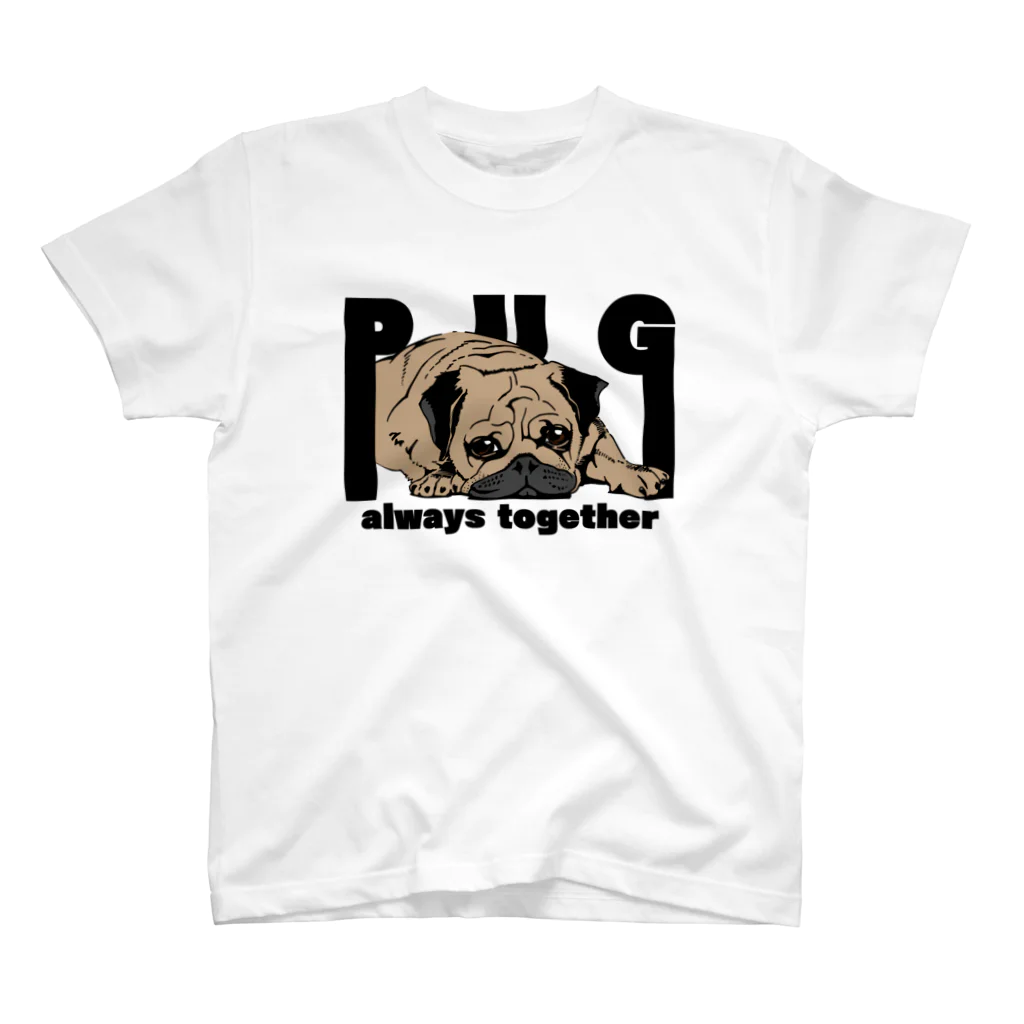 MasakiRockのパグ Regular Fit T-Shirt