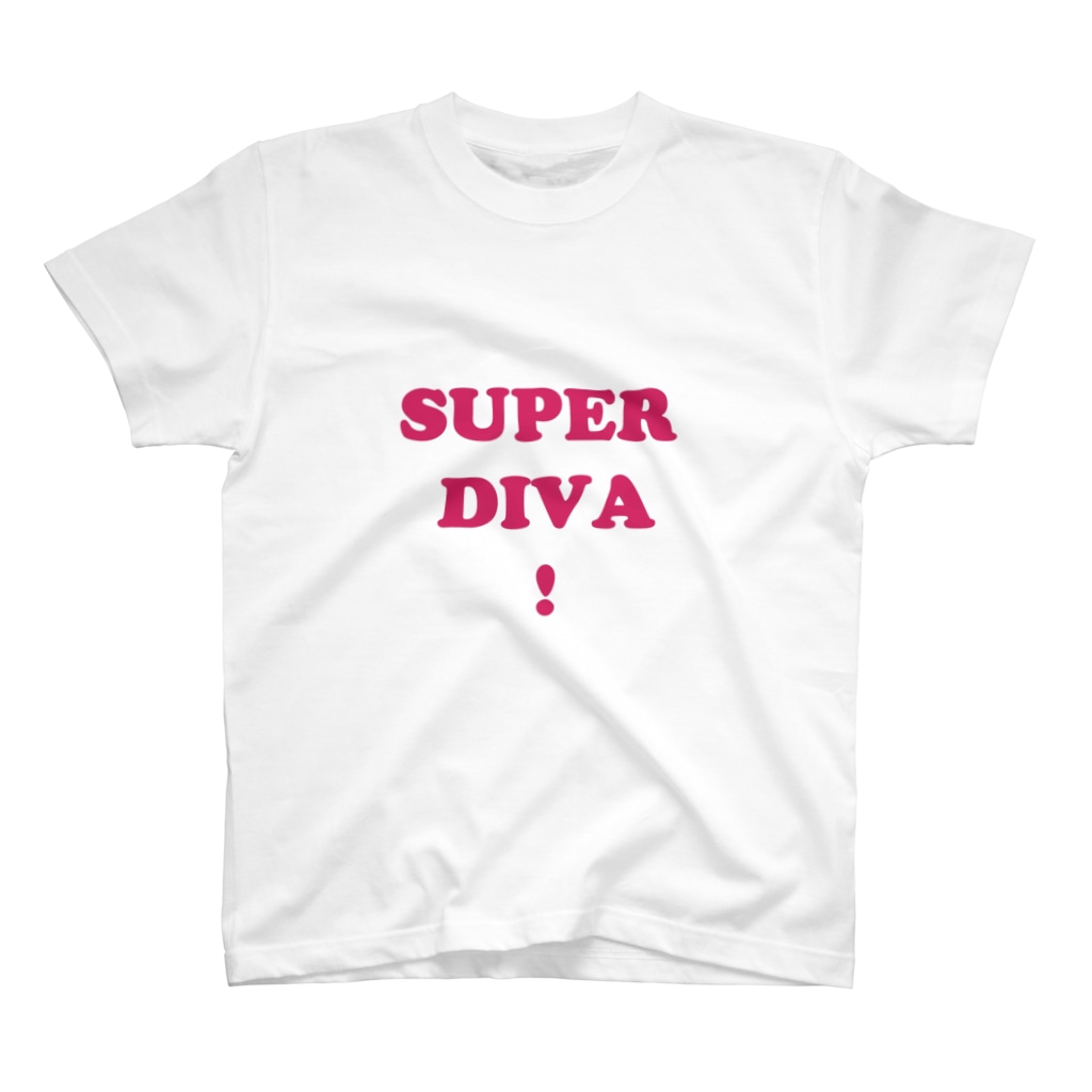ペンと剣のSUPER DIVA! -Feminism series Regular Fit T-Shirt