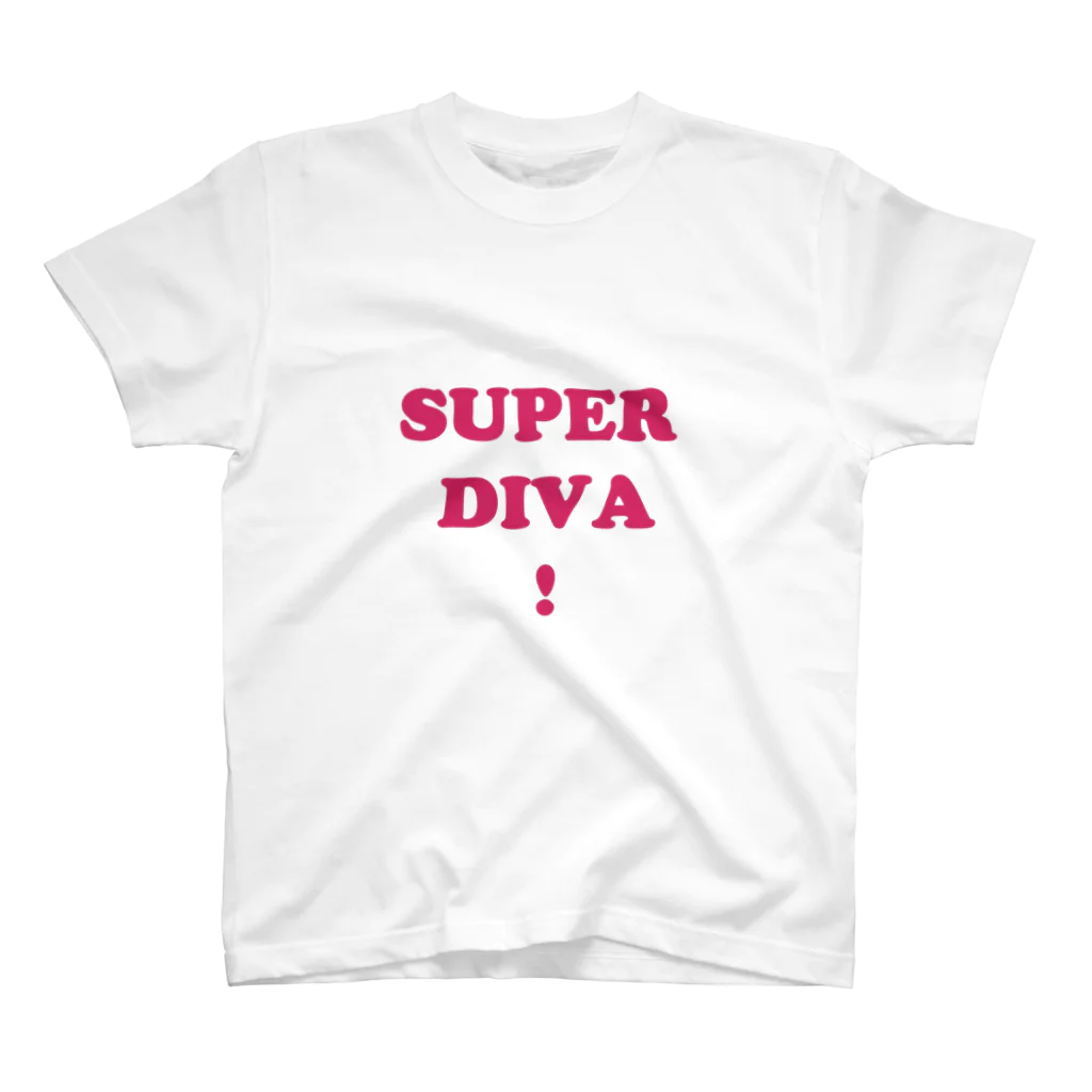 ペンと剣のSUPER DIVA! -Feminism series スタンダードTシャツ