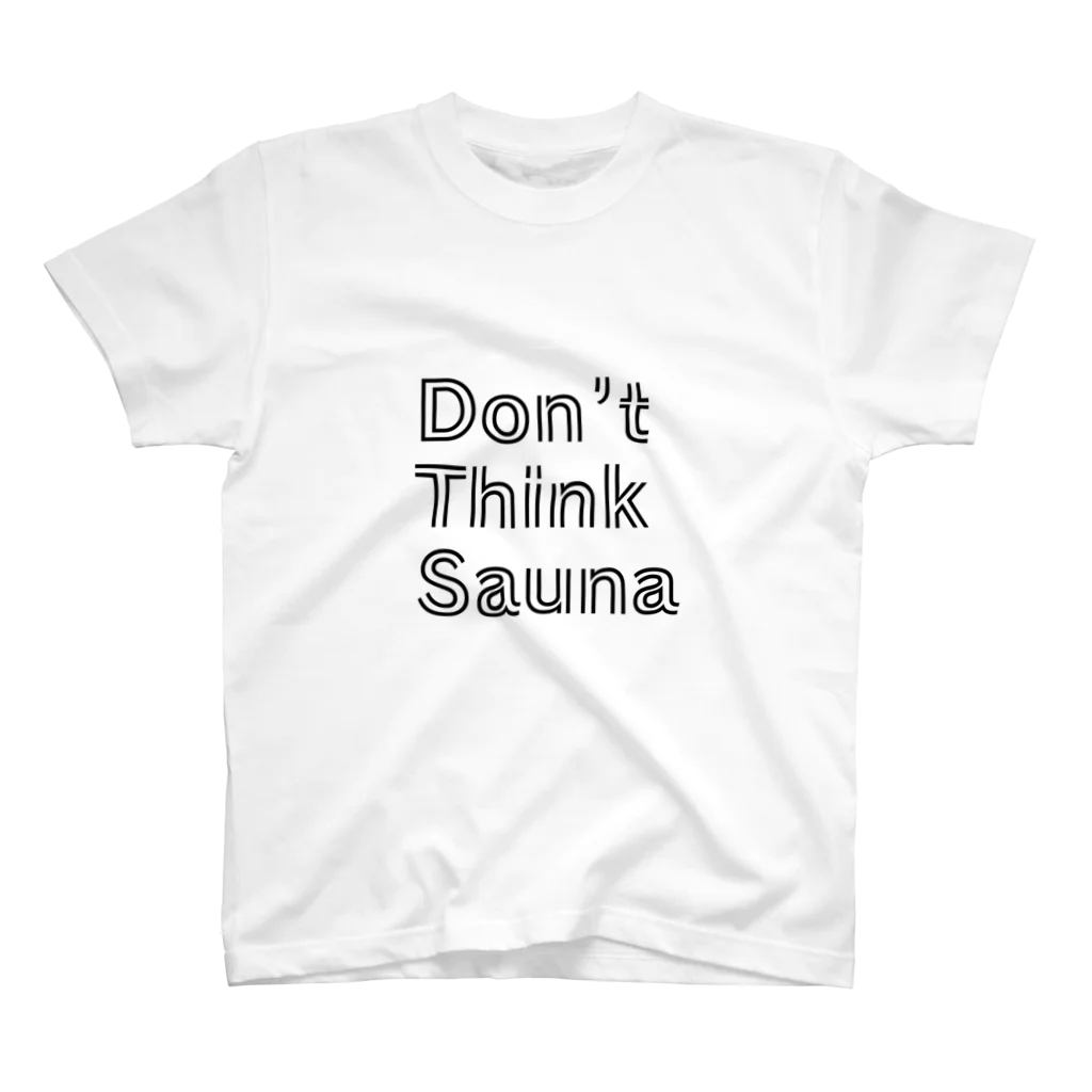 サウナマンのdon't think suana スタンダードTシャツ