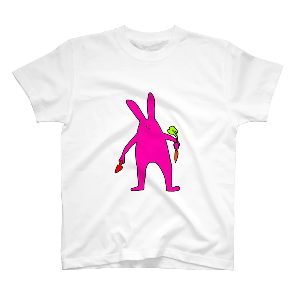 ノリヒロのウサギ スタンダードTシャツ