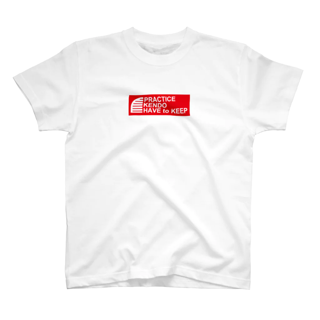 SARU_Pのpractice KENDO_red スタンダードTシャツ