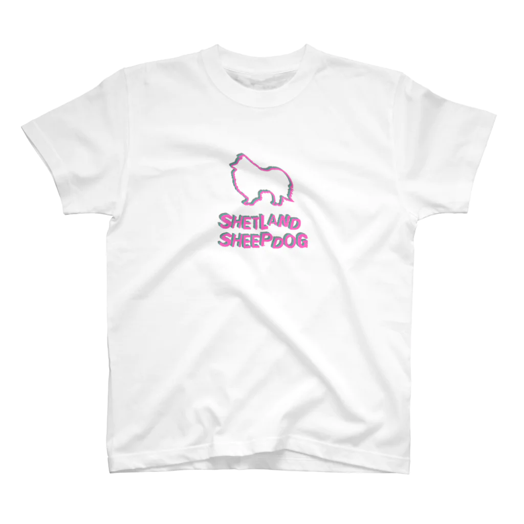 onehappinessのシェルティ Regular Fit T-Shirt