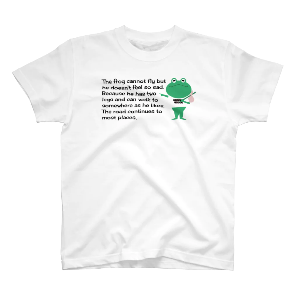 killer frogsの名言っぽいことを言うカエルくん02 Regular Fit T-Shirt