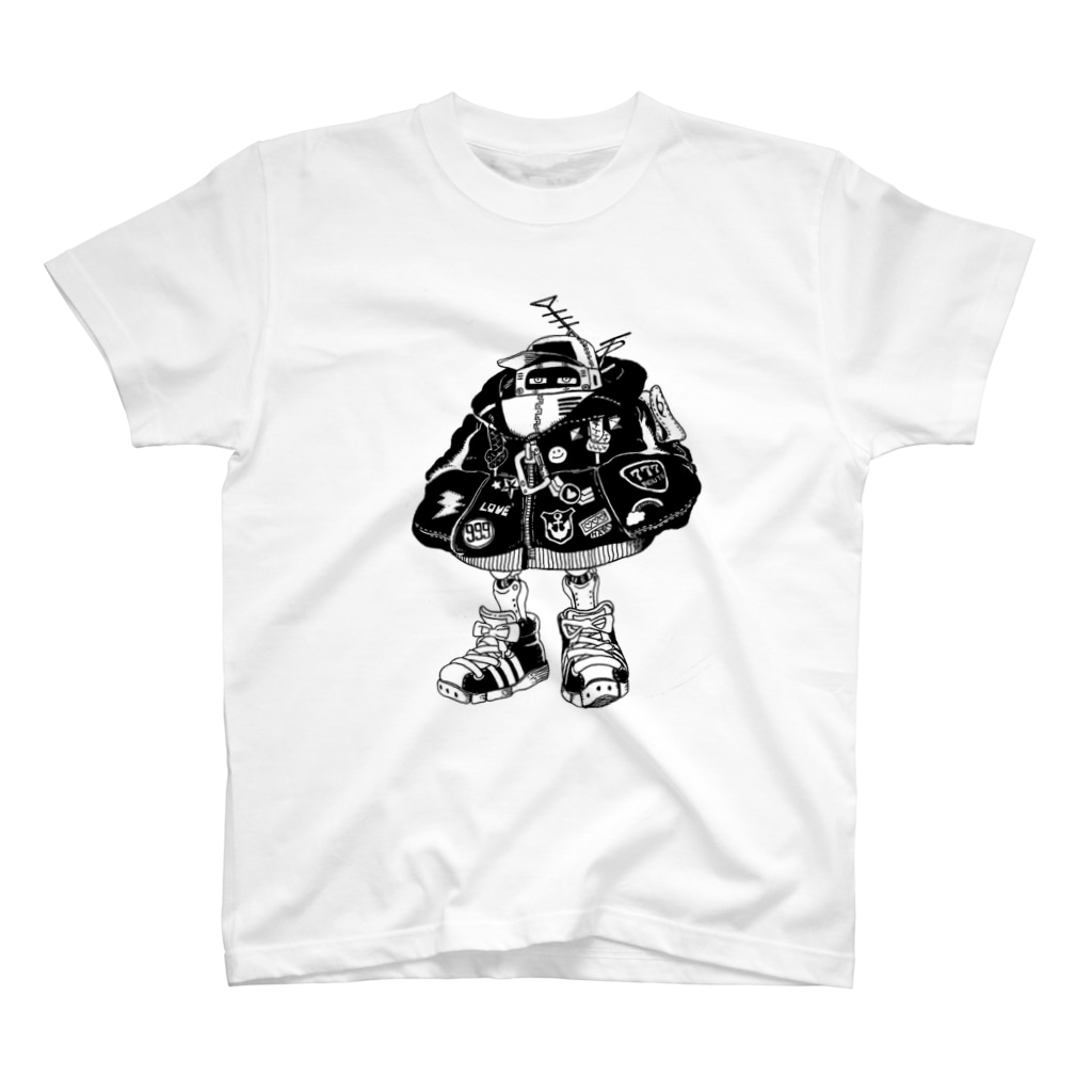 腹ペコ黒蟲のパーカーロボ Regular Fit T-Shirt