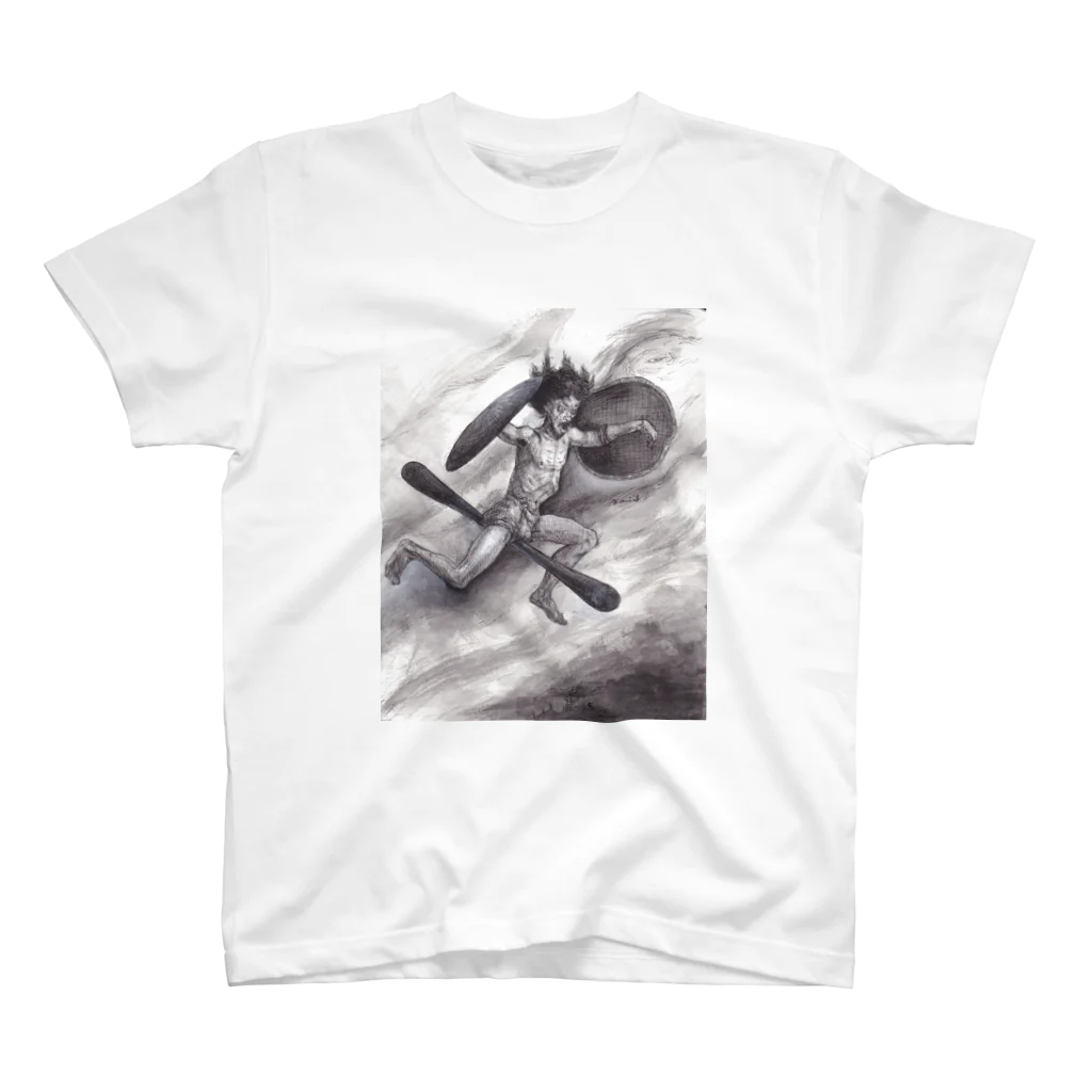 タイランドハイパーリンクス公式ショップのタイの妖怪「ピーガハン」 Regular Fit T-Shirt