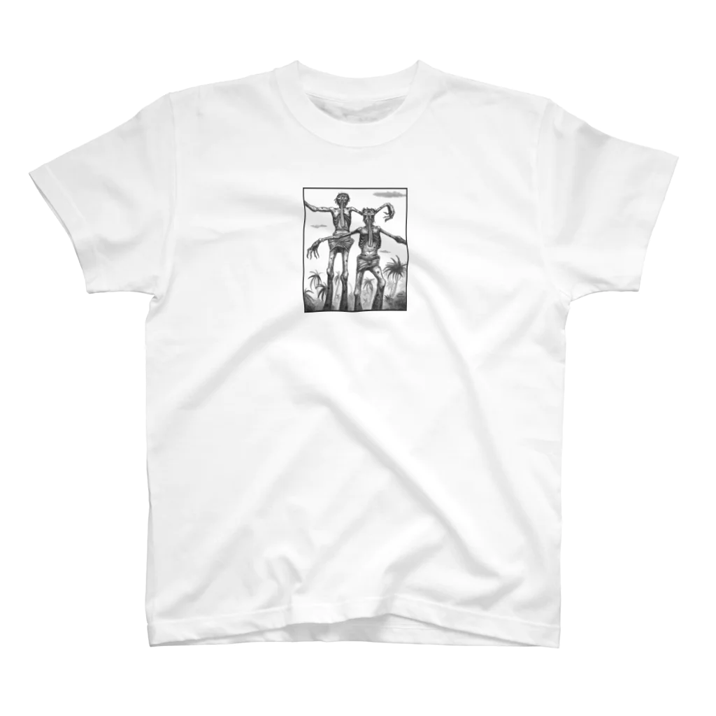 タイランドハイパーリンクス公式ショップのタイの妖怪「ピープレート」 Regular Fit T-Shirt