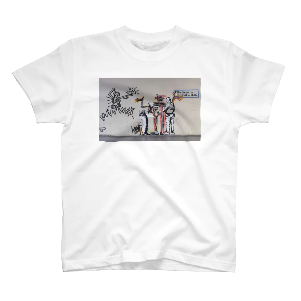 art-graffitiのWith Basquiat スタンダードTシャツ