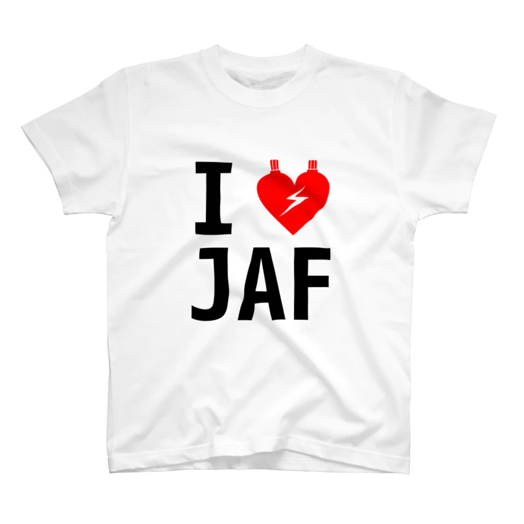 rakugayaのI LOVE JAF スタンダードTシャツ