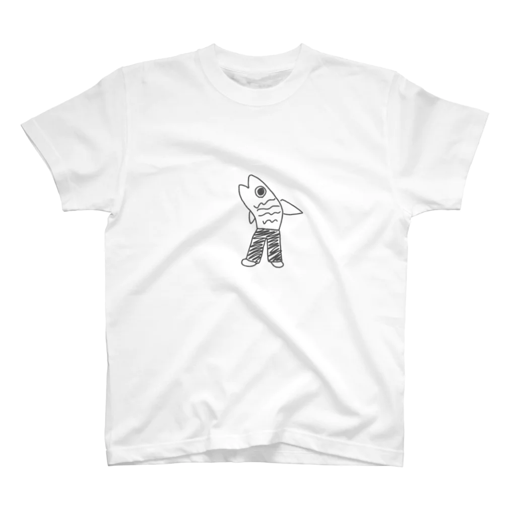 やきとりやさんのはんぎょじんくん スタンダードTシャツ