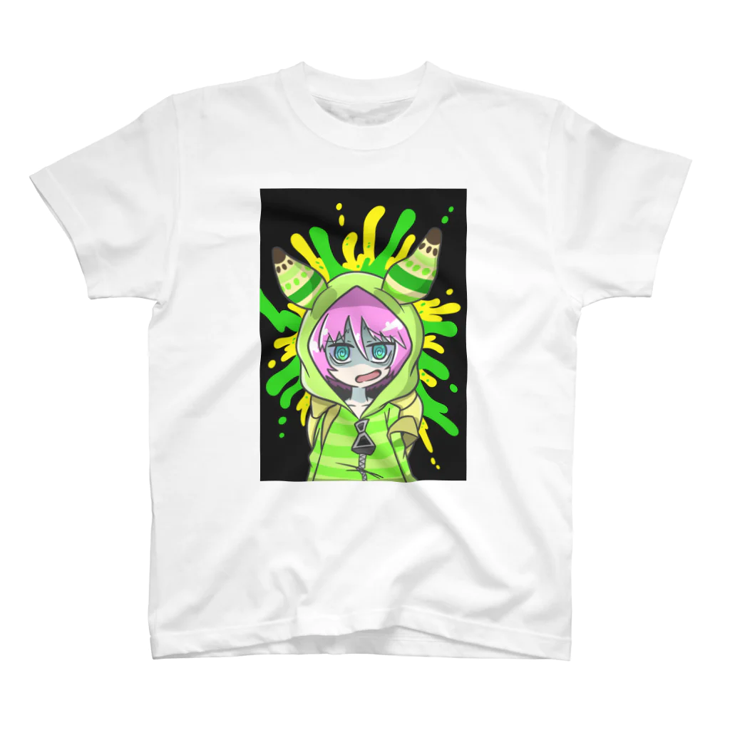 スベスベマンジュウガニの変態少女〈レウコクロリディウム〉 Regular Fit T-Shirt