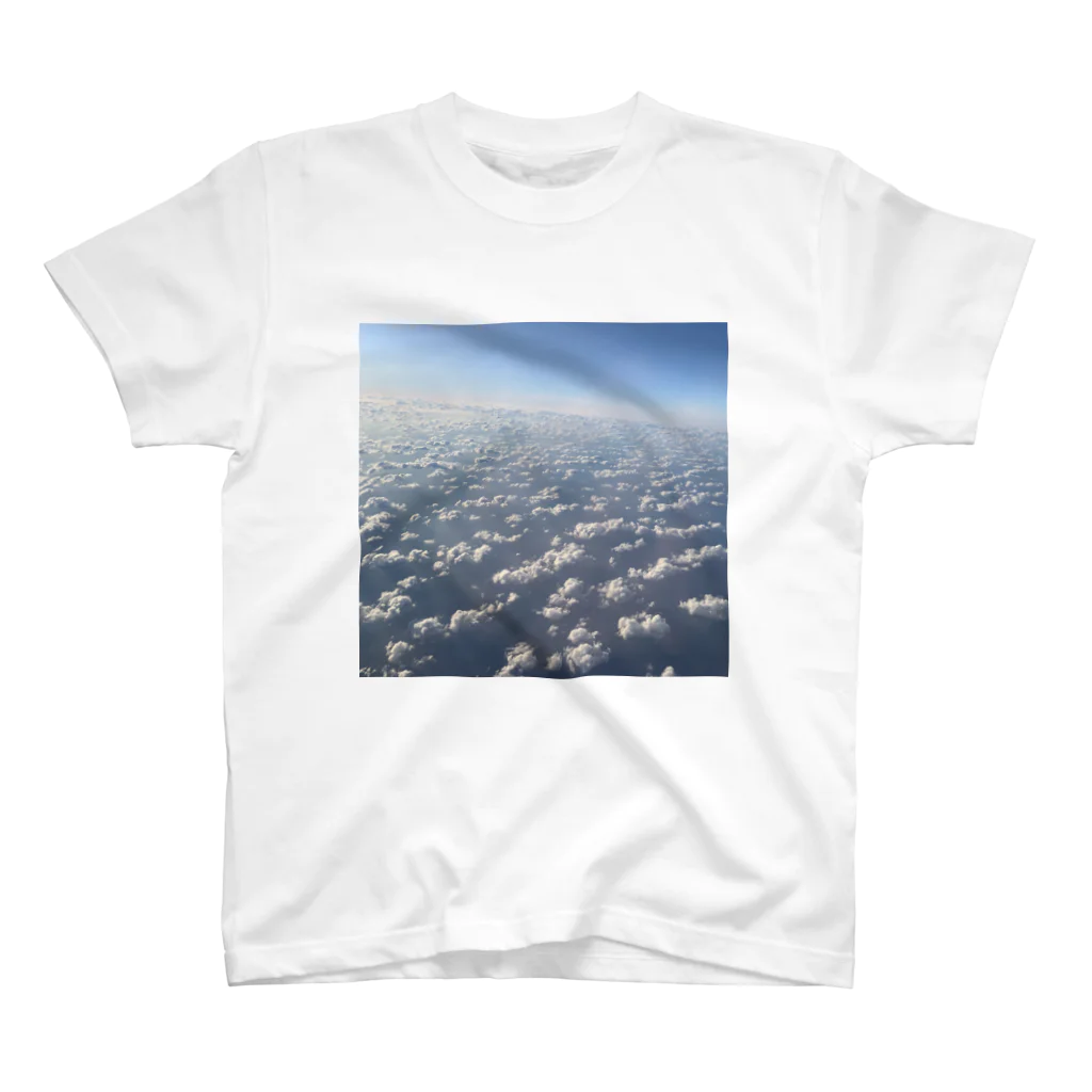 キャラバー会の空から見た雲 スタンダードTシャツ