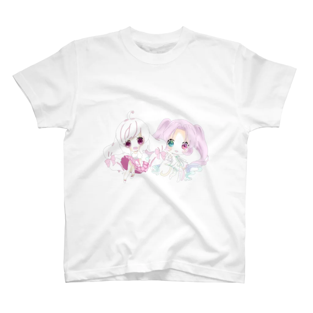 キューキャラの夢ちゃん＆ジュエリーちゃんグッズ！ スタンダードTシャツ