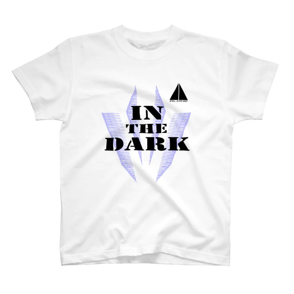 ALONE OFFICIAL STOREの「IN THE DARK Tシャツ」 スタンダードTシャツ