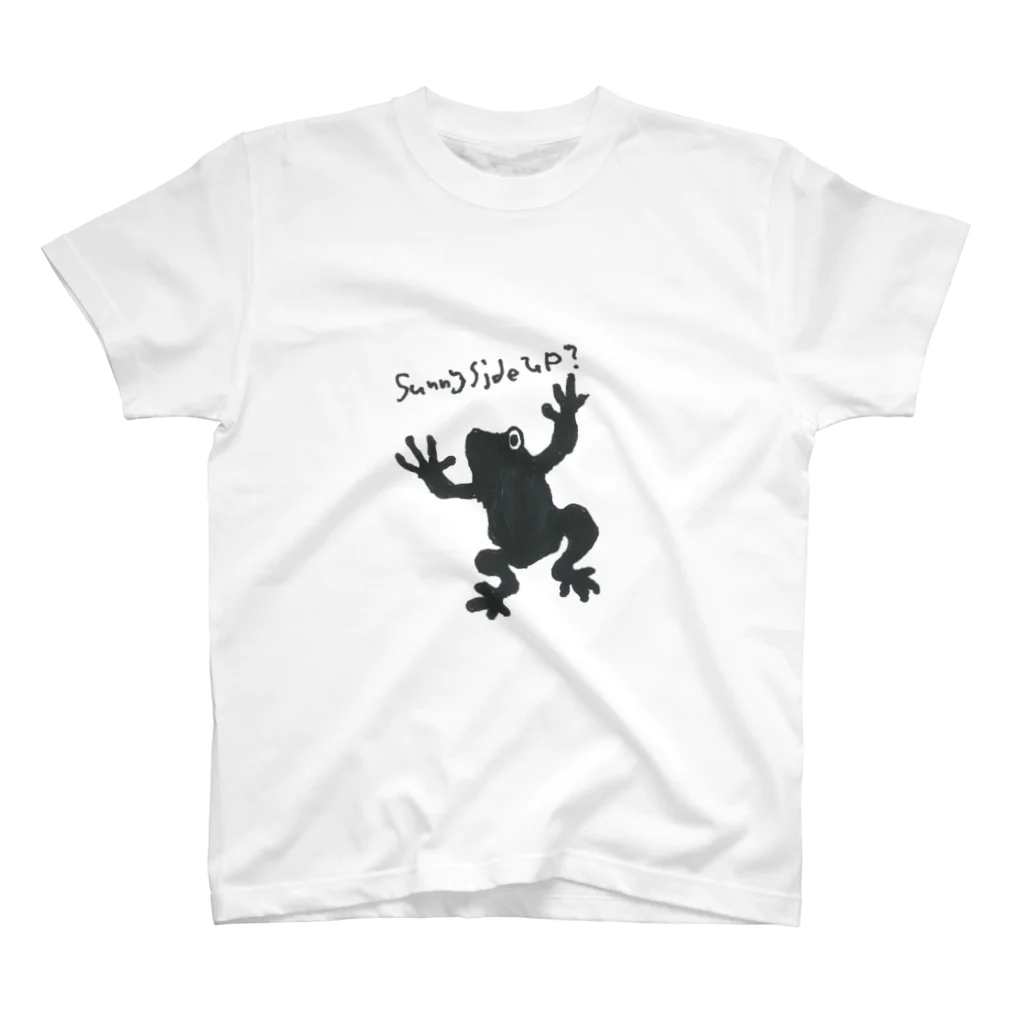 サニーサイドアップ！！のまっくろカエル スタンダードTシャツ