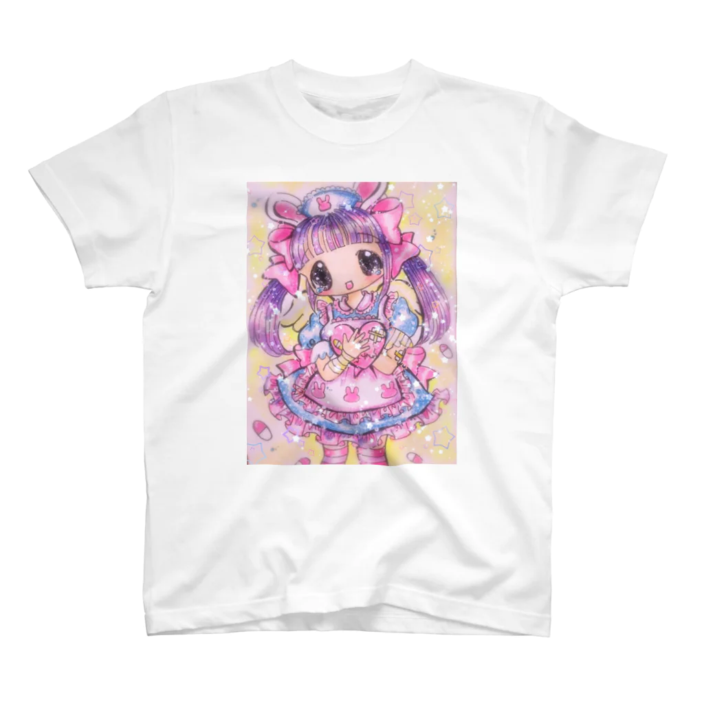 うさぎちゃんの幼女風味のうさぎ病ナースちゃん スタンダードTシャツ