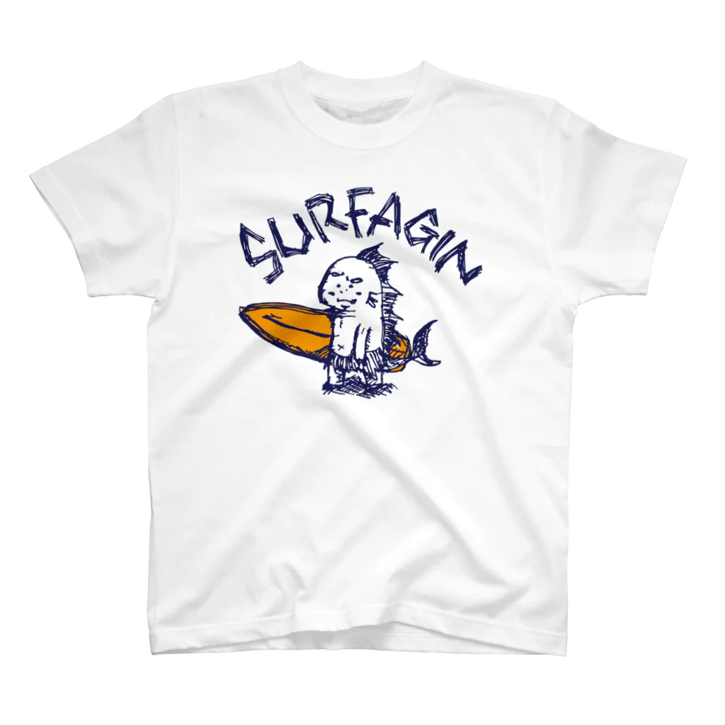 YasuのSurfagin スタンダードTシャツ