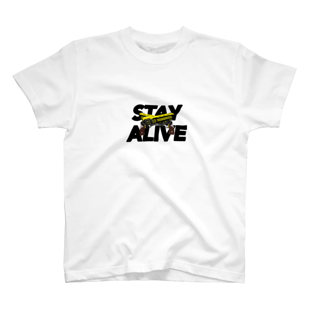 Living dead monkey bombのdon't don't give up   スタンダードTシャツ