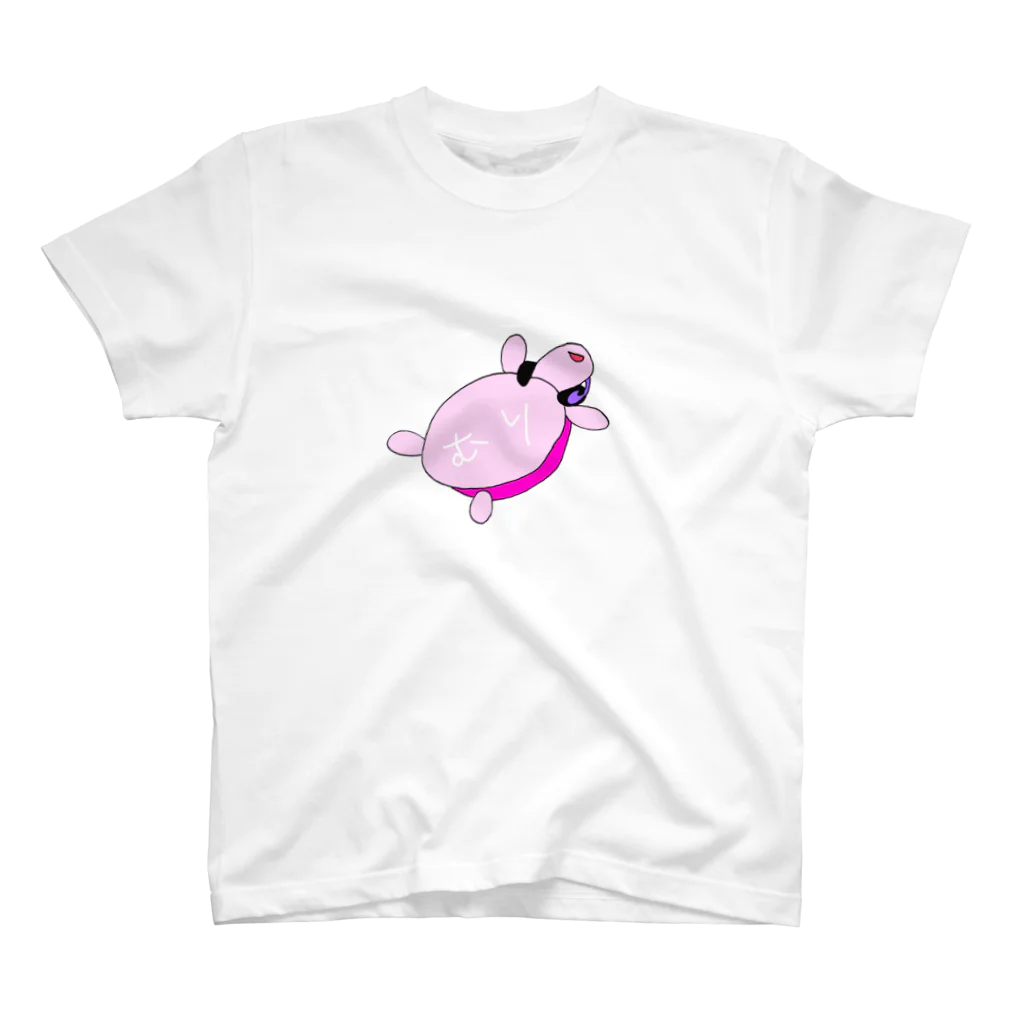 時計塔の無理めなかめくん スタンダードTシャツ