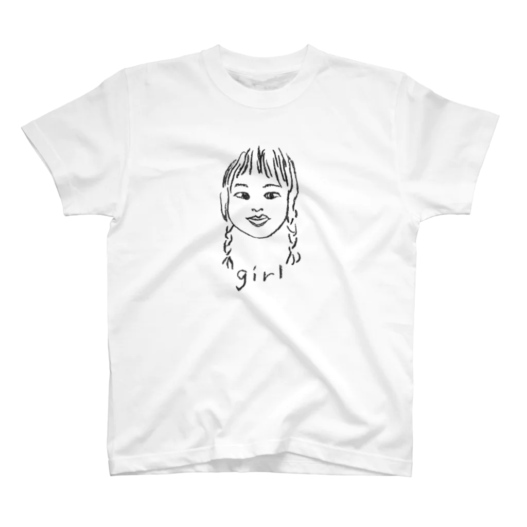 イラストレーター 山口みれいのgirl Regular Fit T-Shirt