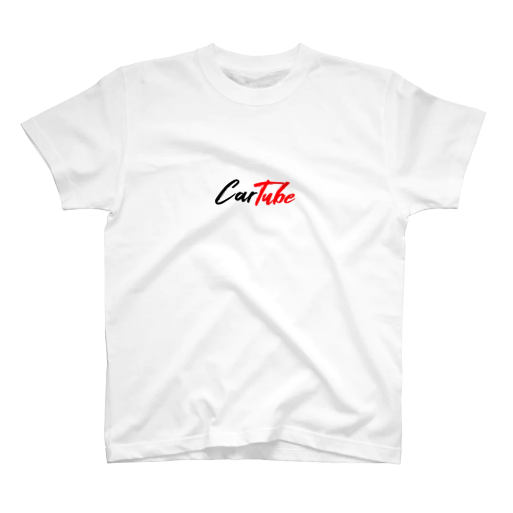 新車購入アドバンスチャンネル【CarTube】のCarTube（赤黒） Regular Fit T-Shirt