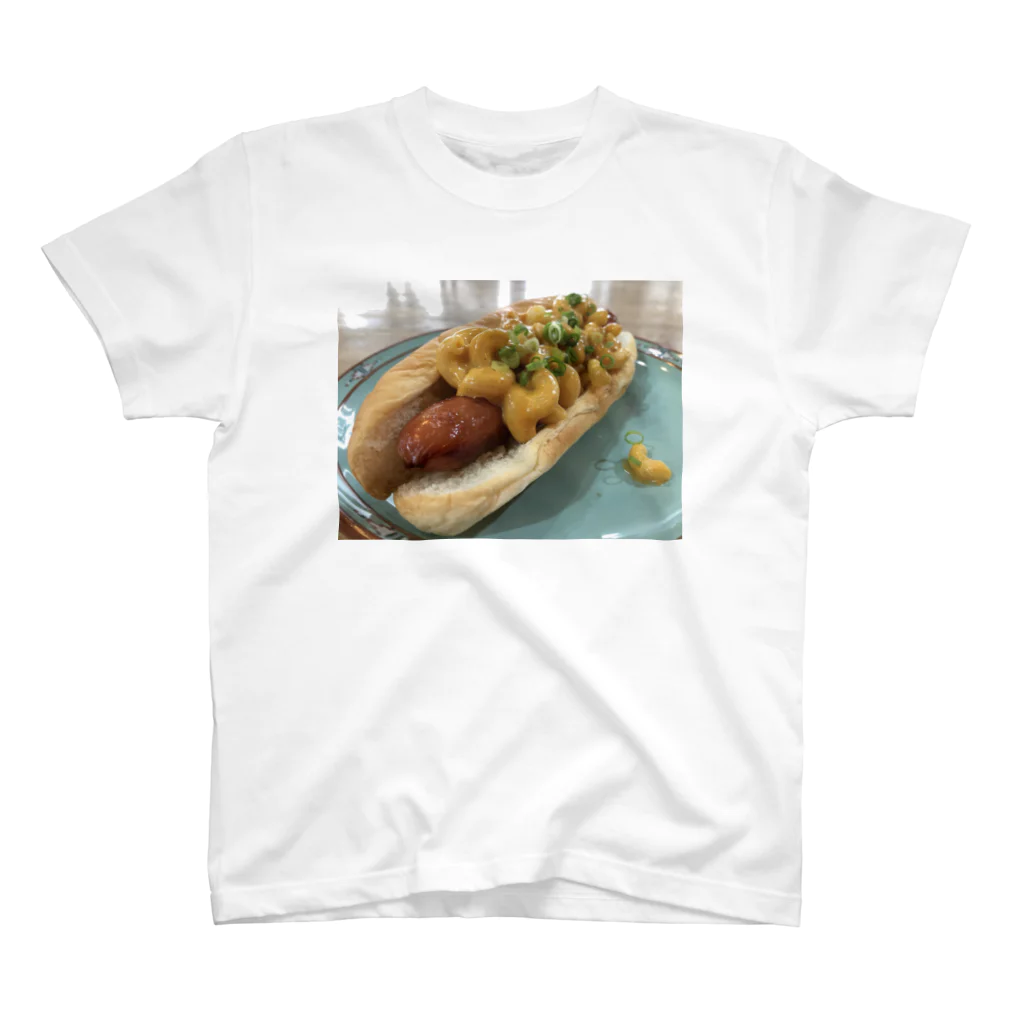 JUNK FOOD VENDORのマッケンチーズホットドッグ スタンダードTシャツ