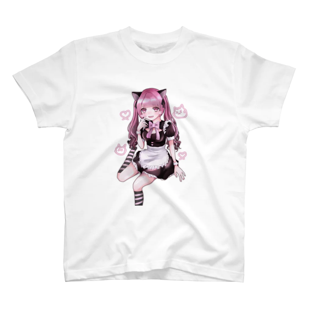 せりのネコミミメイドちゃん Regular Fit T-Shirt