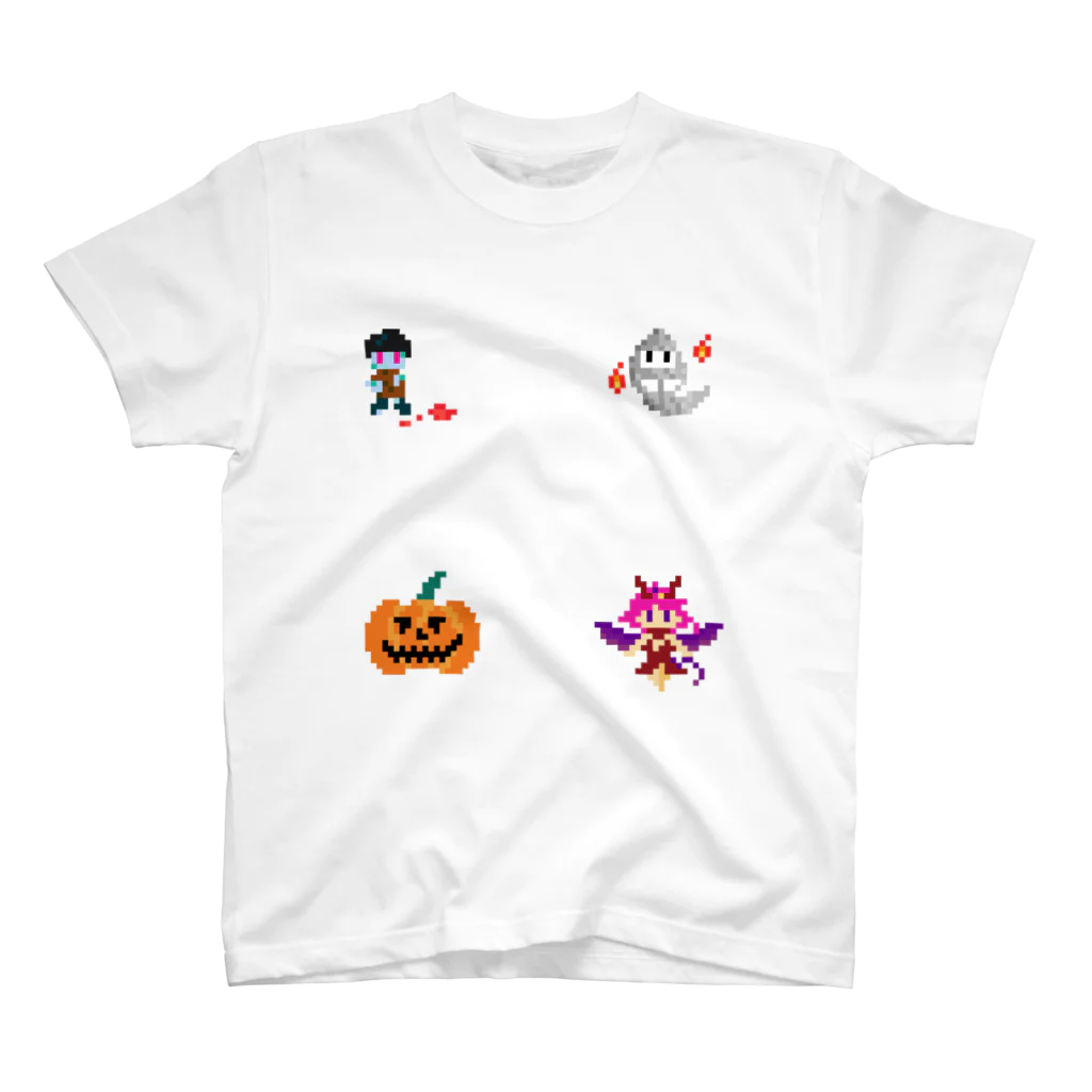 徒然ドッド.のハロウィンカルテット Regular Fit T-Shirt