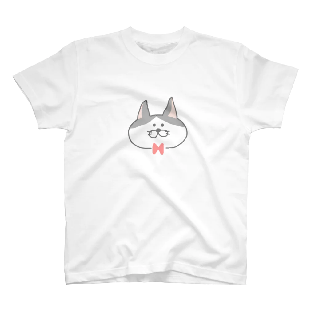 なたやんやんのねこにリボン スタンダードTシャツ