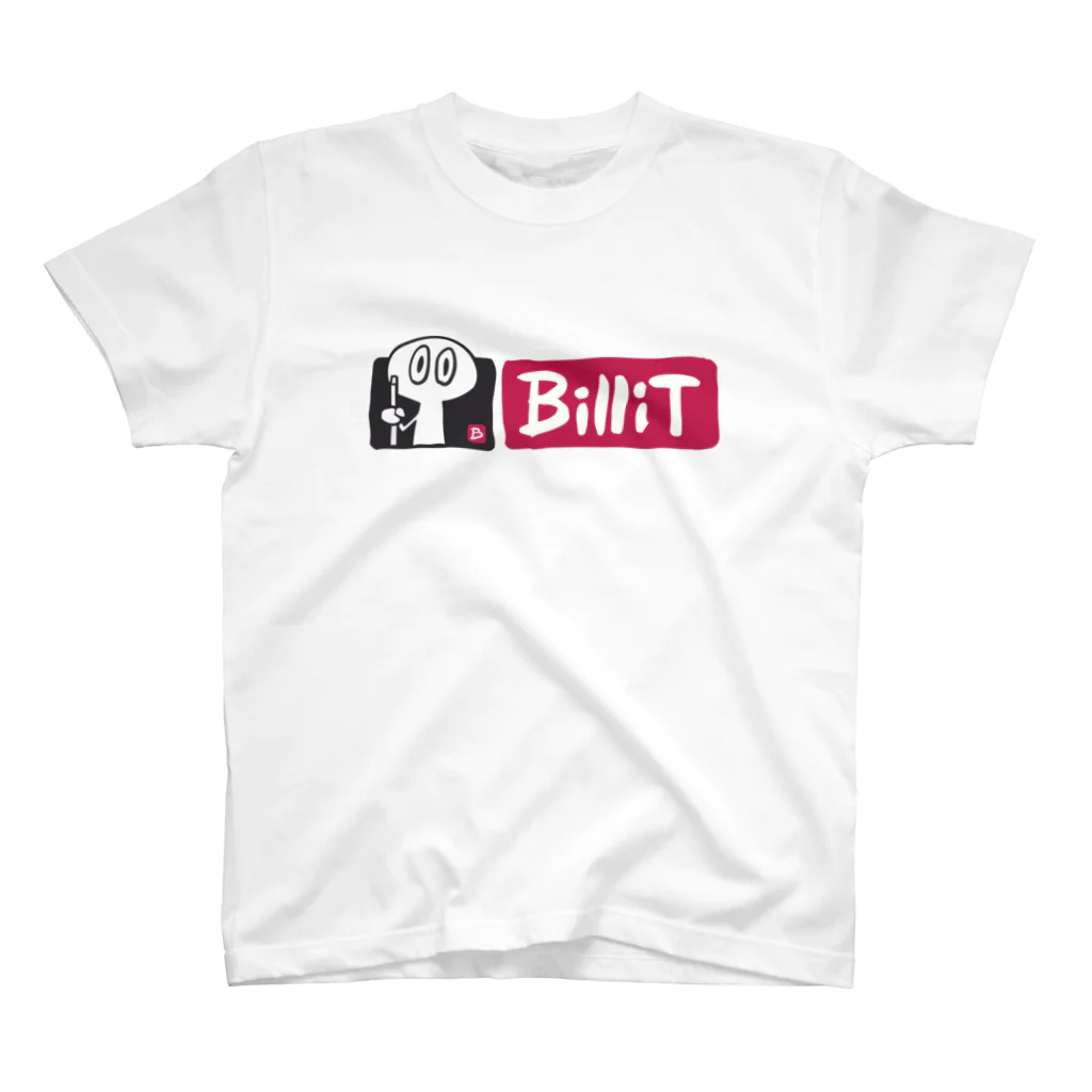 ビリヤードウエア専門ショップ　BilliT（ビリット）のBilliT Basic Logo スタンダードTシャツ