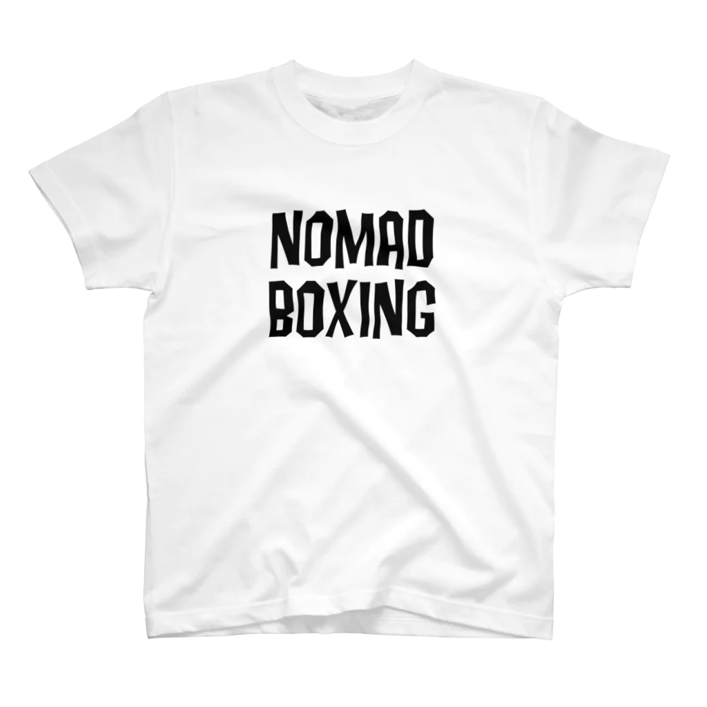 NOMAD BOXING のNOMAD BOXING white２ スタンダードTシャツ