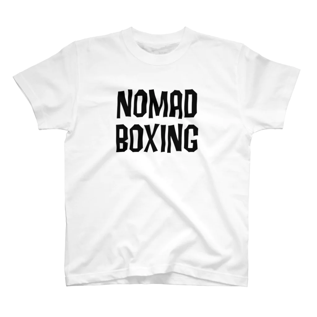 NOMAD BOXING のNOMAD BOXING white2 スタンダードTシャツ