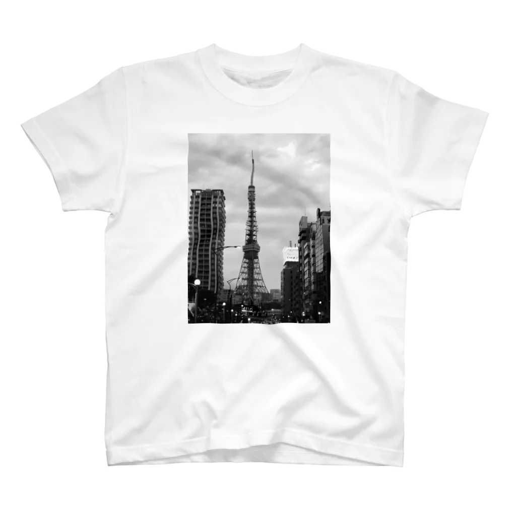 ねこらぶらぶこ♡のTOKYO TOWER Regular Fit T-Shirt