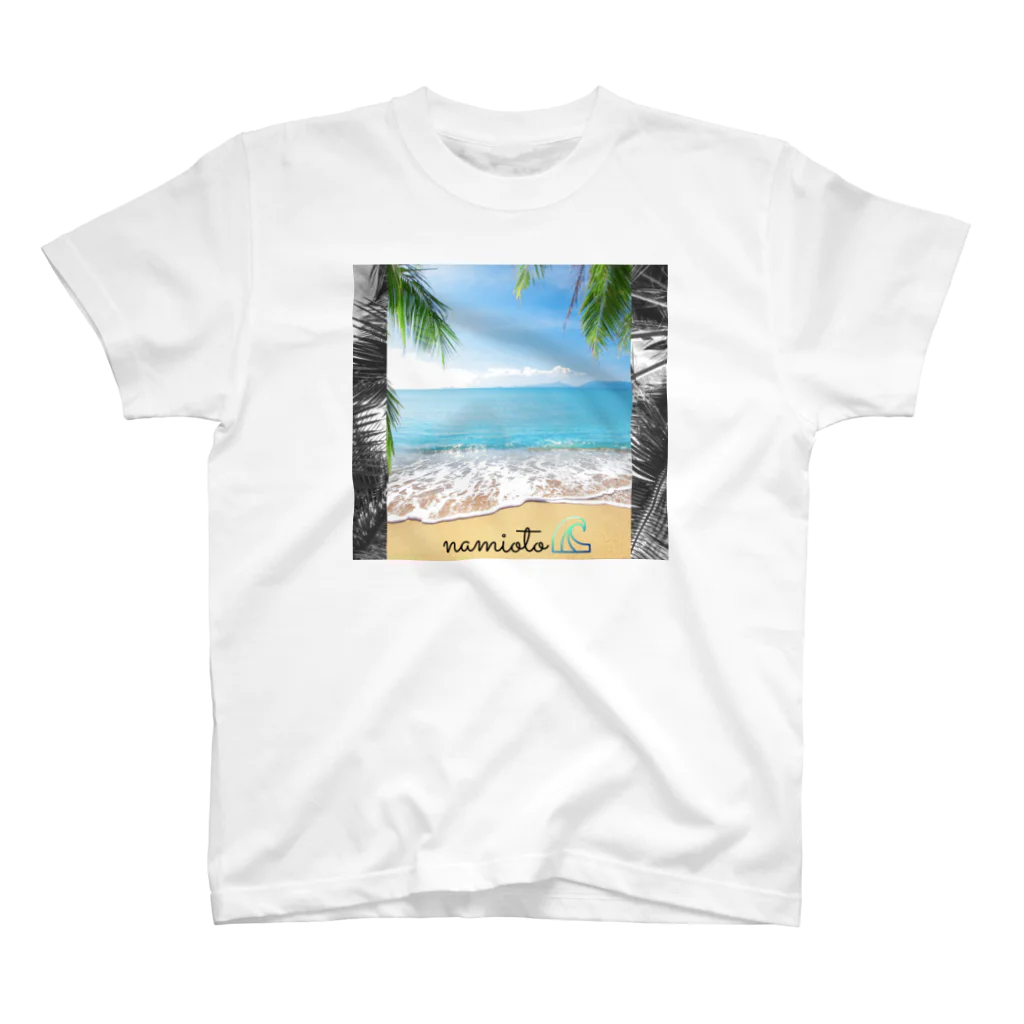 namiotoのnamioto × beach スタンダードTシャツ