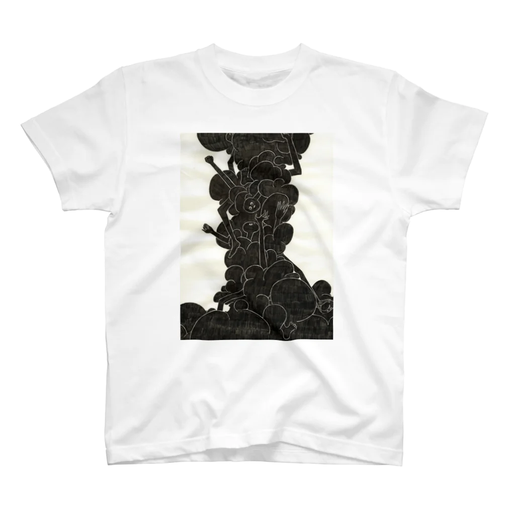 tamartのけむる Regular Fit T-Shirt