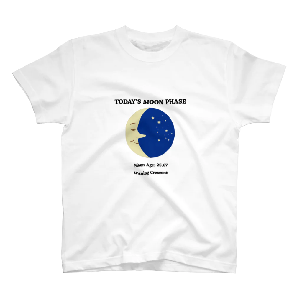 PAPER MOON STUDIOの三日月Tシャツ スタンダードTシャツ