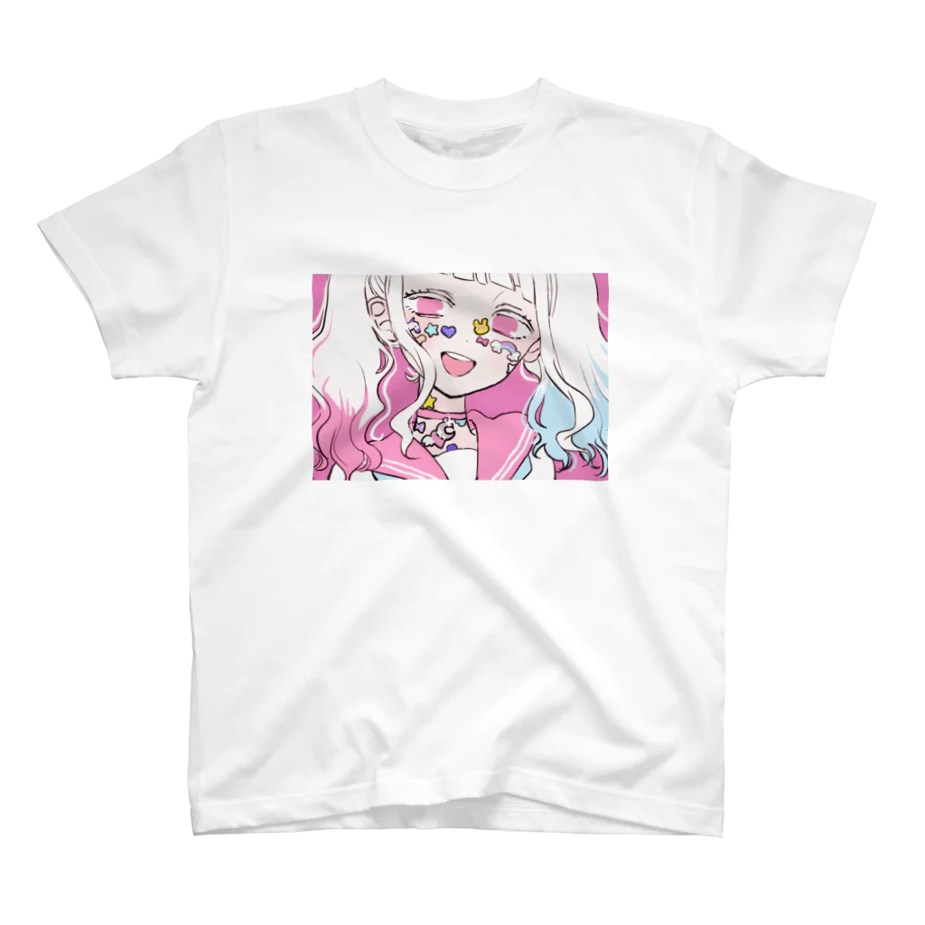 O仮名だモのかわいいものたち スタンダードTシャツ