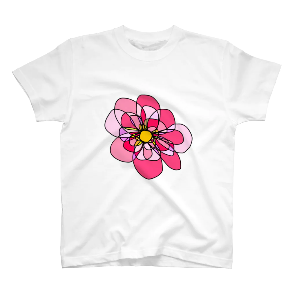 harunapenoの花Hana スタンダードTシャツ