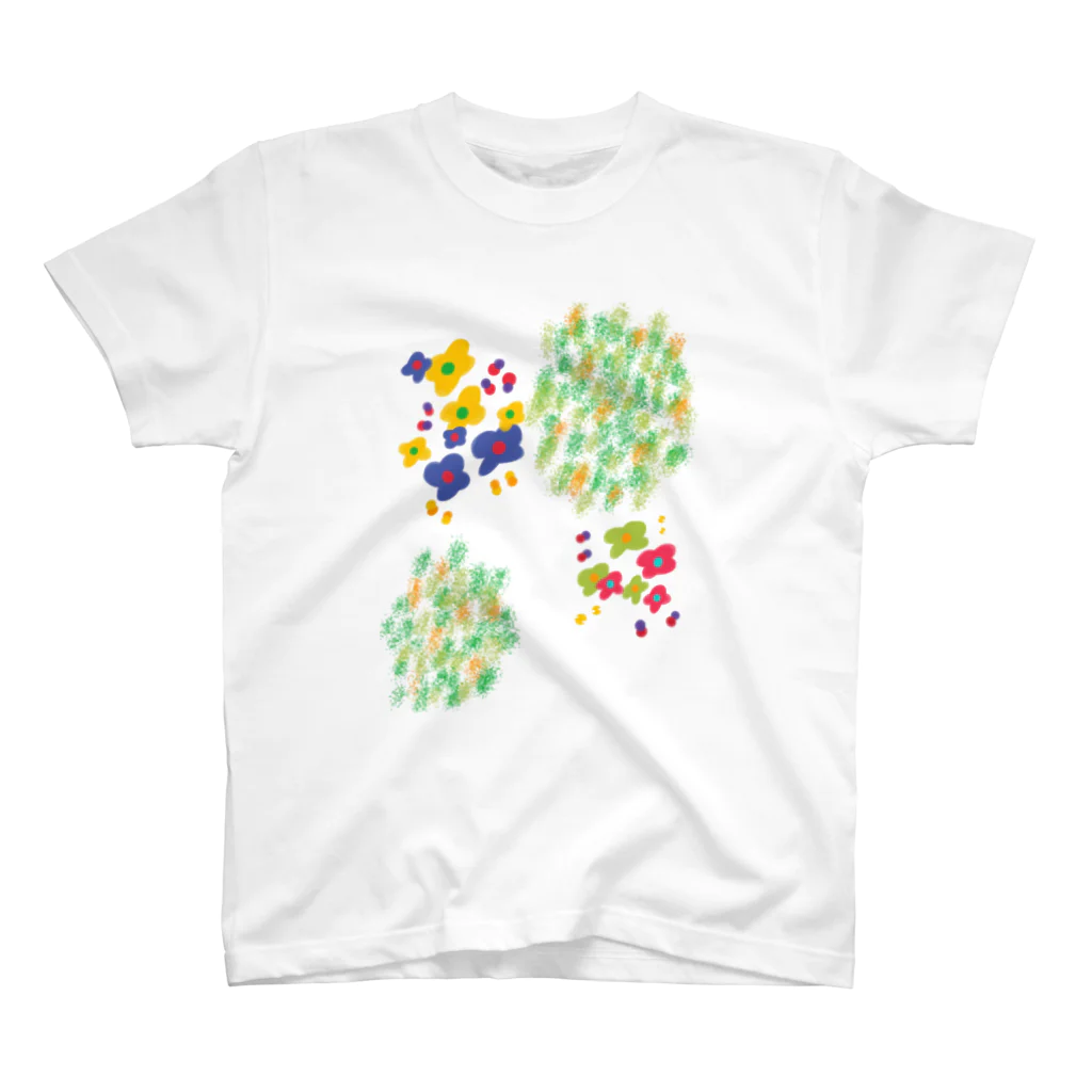 ただの酒飲みの花と木 Regular Fit T-Shirt