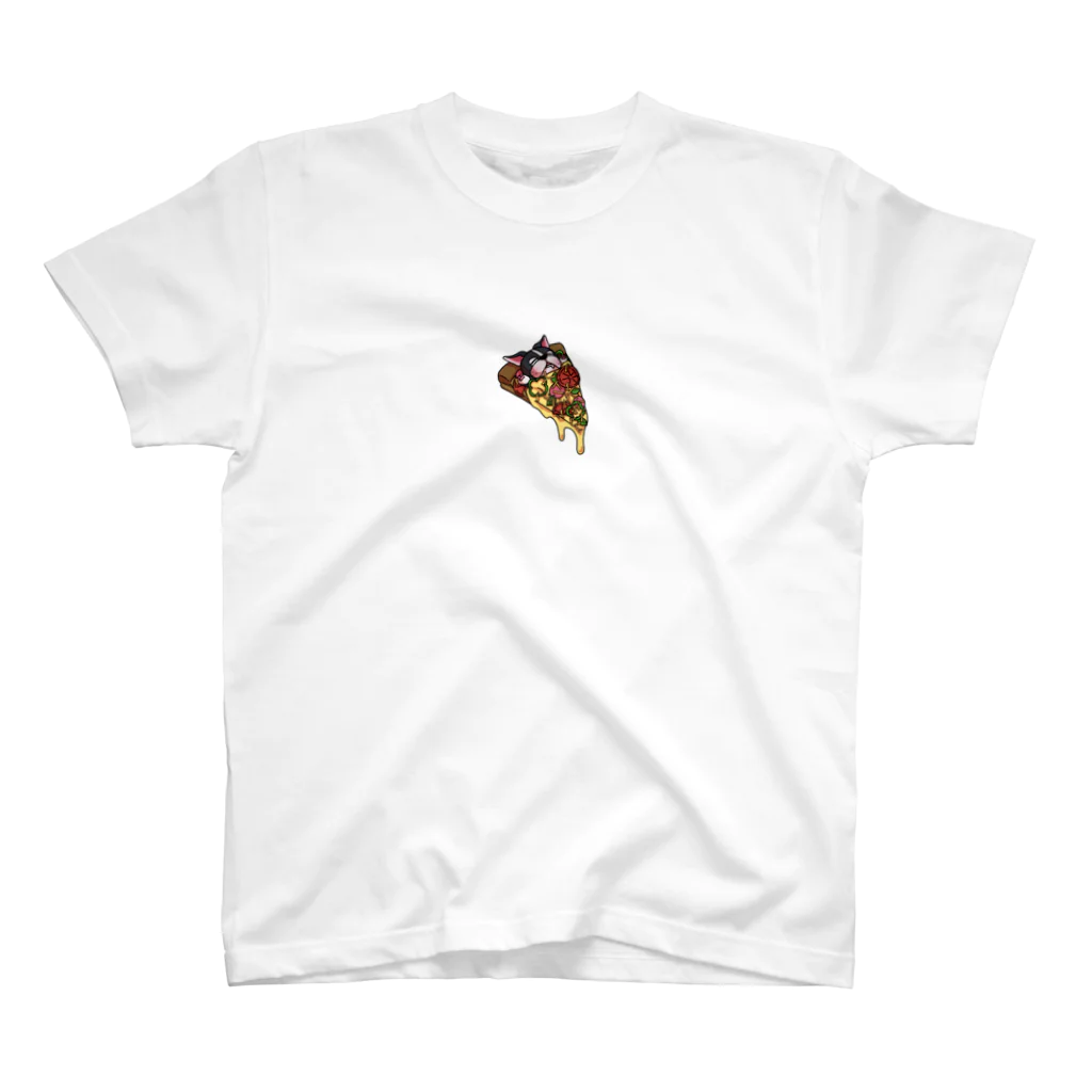 出雲がらのおいしいボステリpizza Regular Fit T-Shirt