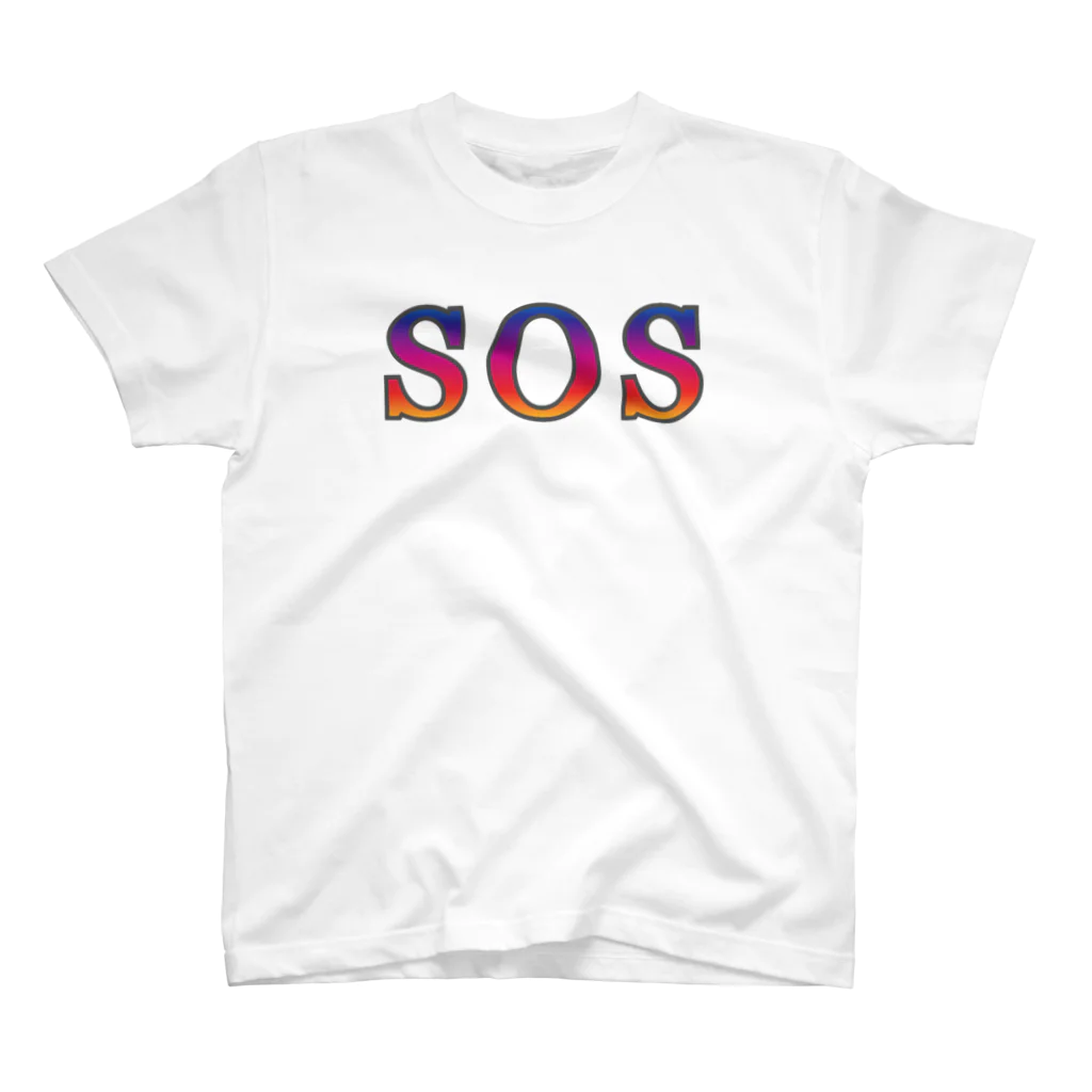 ムエックネのSOS スタンダードTシャツ