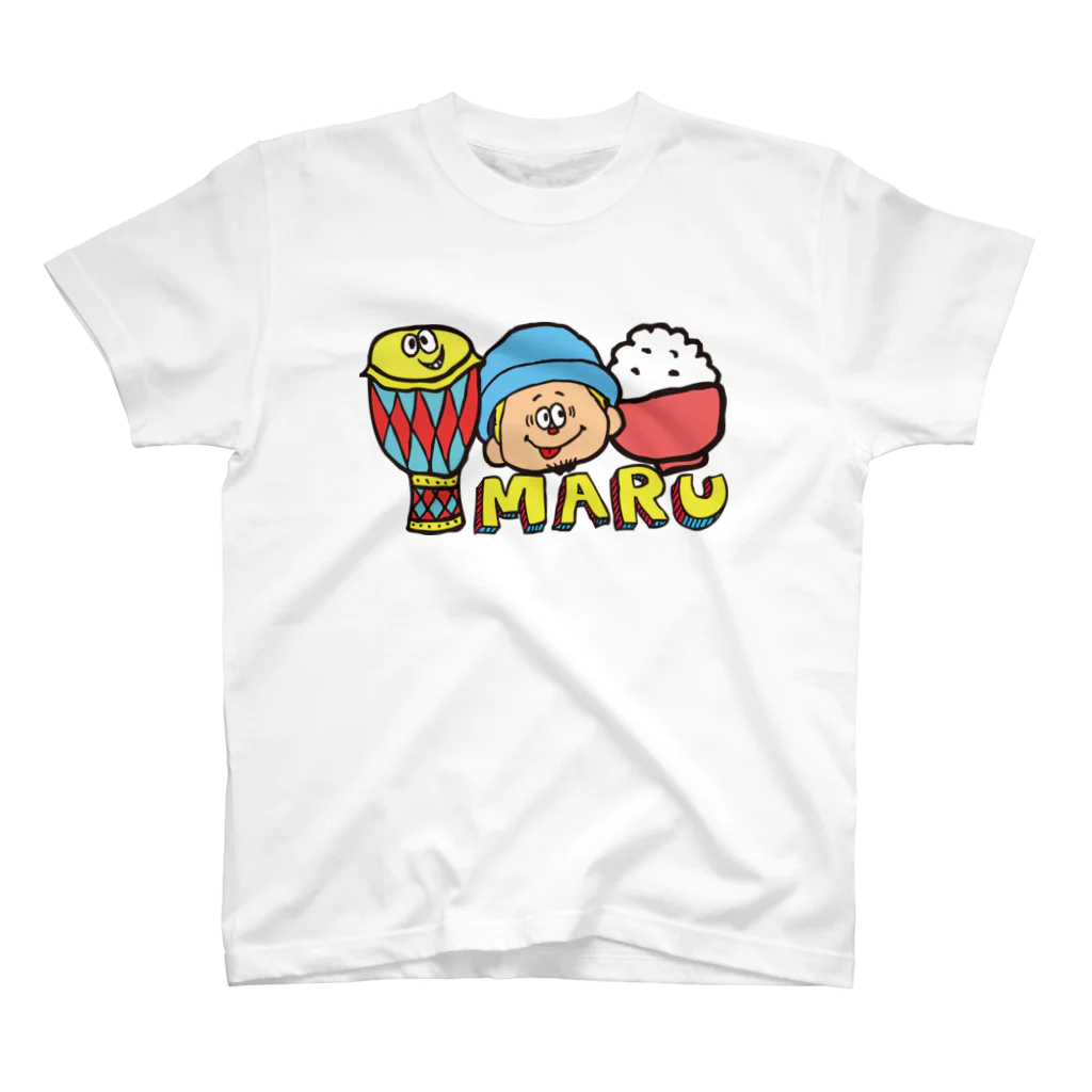 maruyaMAX(丸山真弘)のLIVE×BAR〇 3rd Anniversary Tシャツ とにかく○ちゃんが好き スタンダードTシャツ